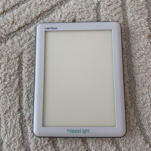 Verilux HappyLight VT22 Portable Light Therapy Lamp with Stand & Power Adapter